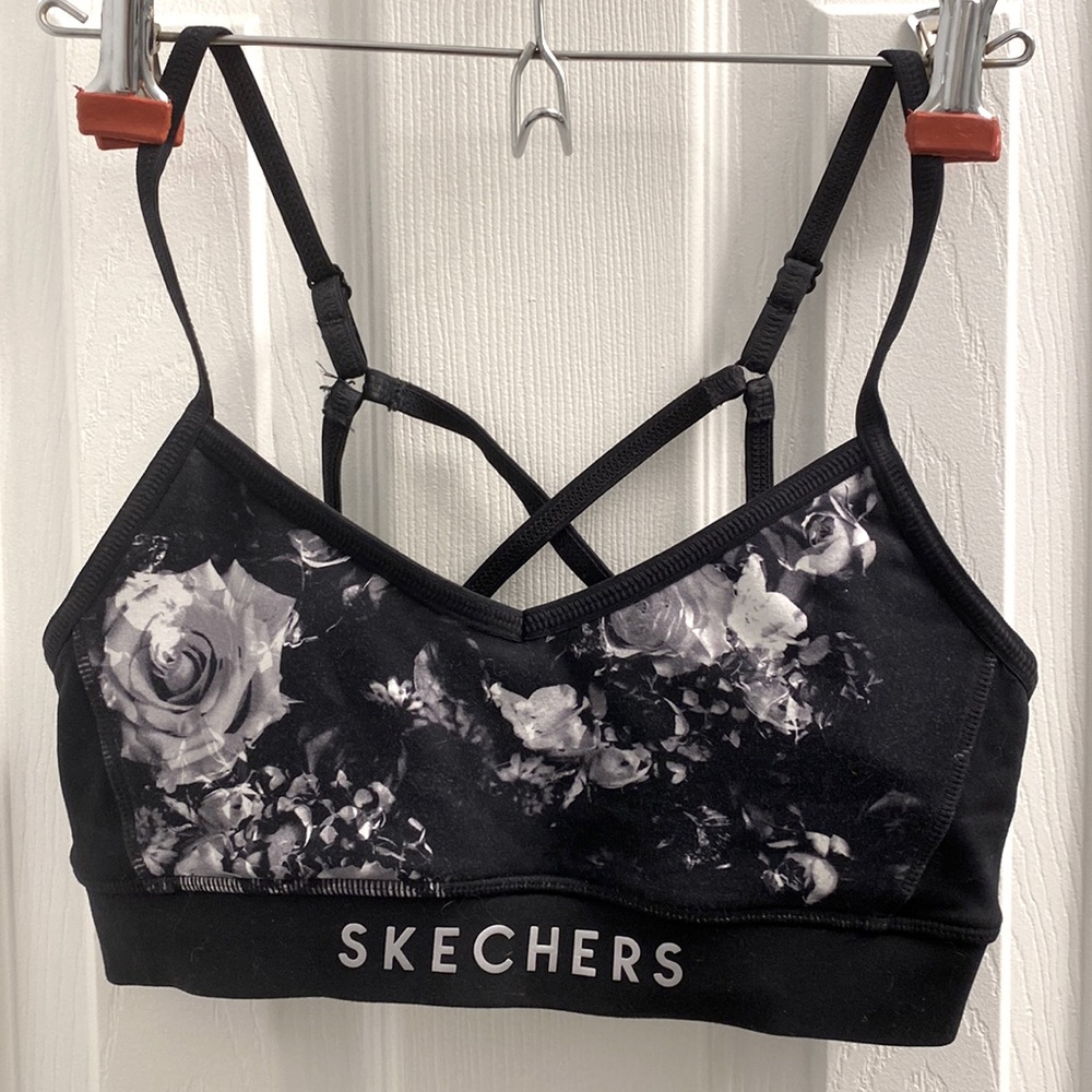 Sketchers strappy back sports bra